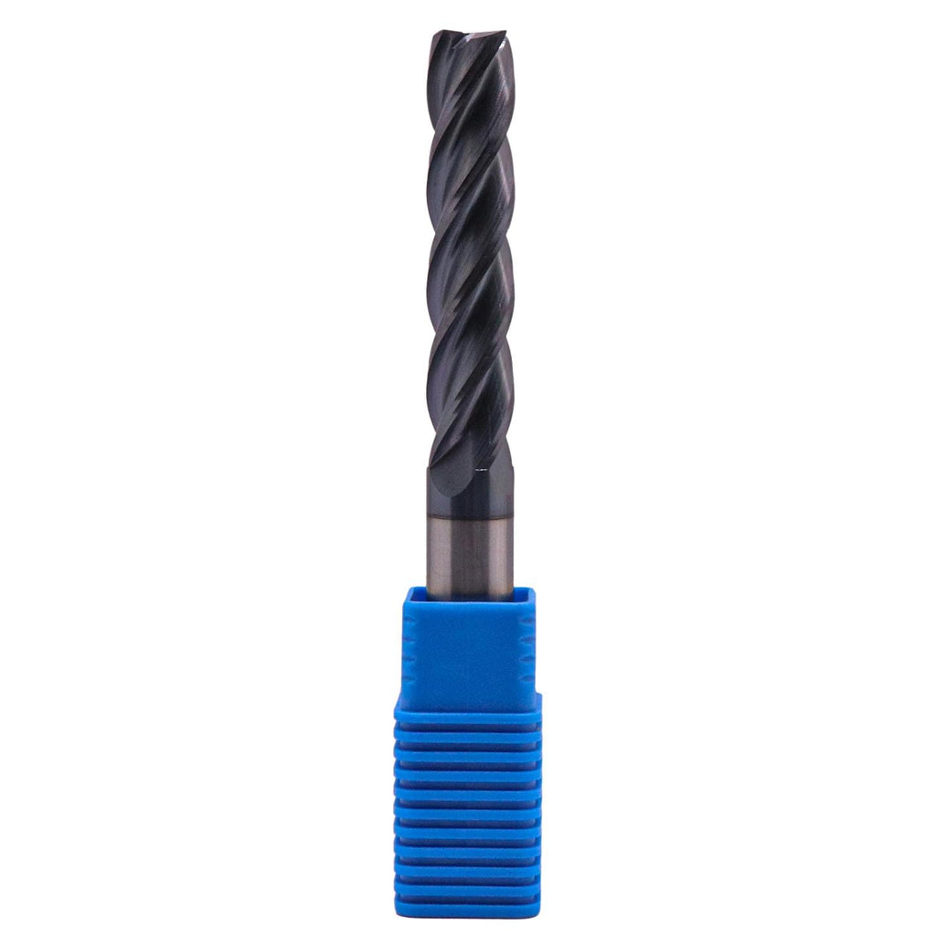 5/8" 4 Flute Solid Carbide Square End Mill - AlTiN Coated, 3" LOC, 6" OAL