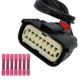 LIZAPUS Headlight Connector Compatible with Ford Fusion 2013 2014