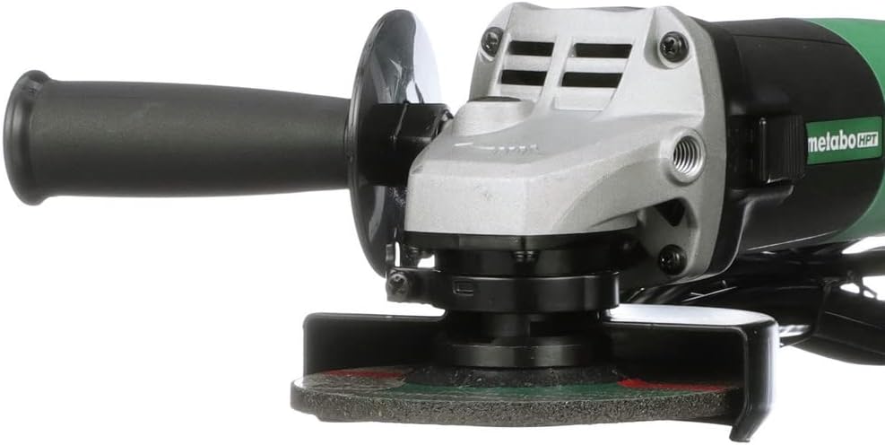 4-1/2-Inch Angle Grinder, Includes 5 Grinding Wheels & Hard Case, 6.2-Amp Motor, Compact & Lightweight, G12SR4