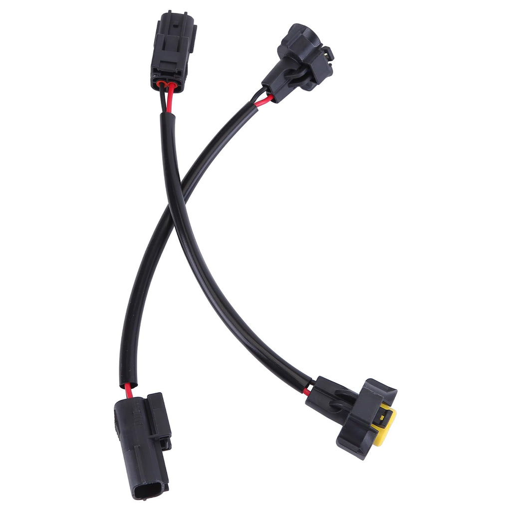 Vorally Headlight HID to Halogen Conversion Wire Harness Light Cable Connector Compatible for Maxima Altima Rogue Left and Right Car Wiring Harness Replaces 0238y-2.8-21-11 022a-2.2-11
