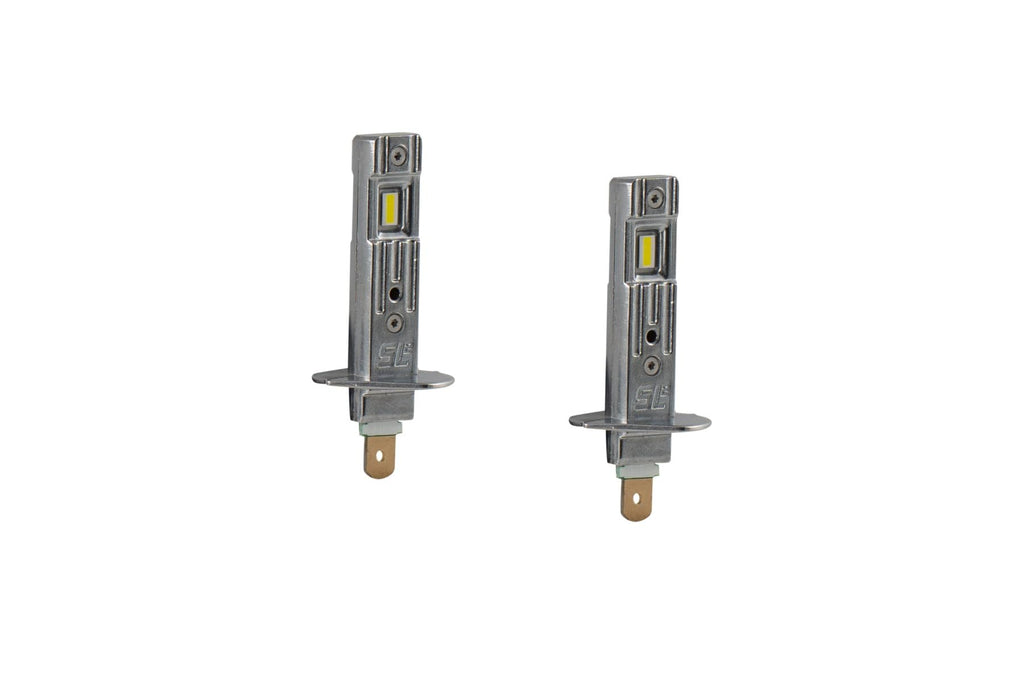 Diode Dynamics SL2 LED Fog Light Bulbs compatible with H1 bulb size (pair), Cool White (6000K)