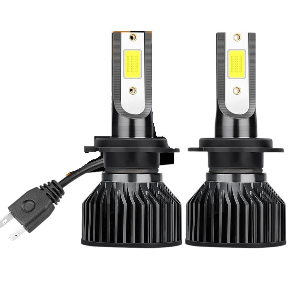 KHIEAKIENA H7 H11 H4 LED Vehicle Bulb Canbus Hi/Lo H1 H3 H8 HB3 HB4 HIR2 9005 9006 9012 Turbo Car Bulbs 6000K 12V Fog COB 2 pcs Replacement For Compatible with Multiple Devices OEM