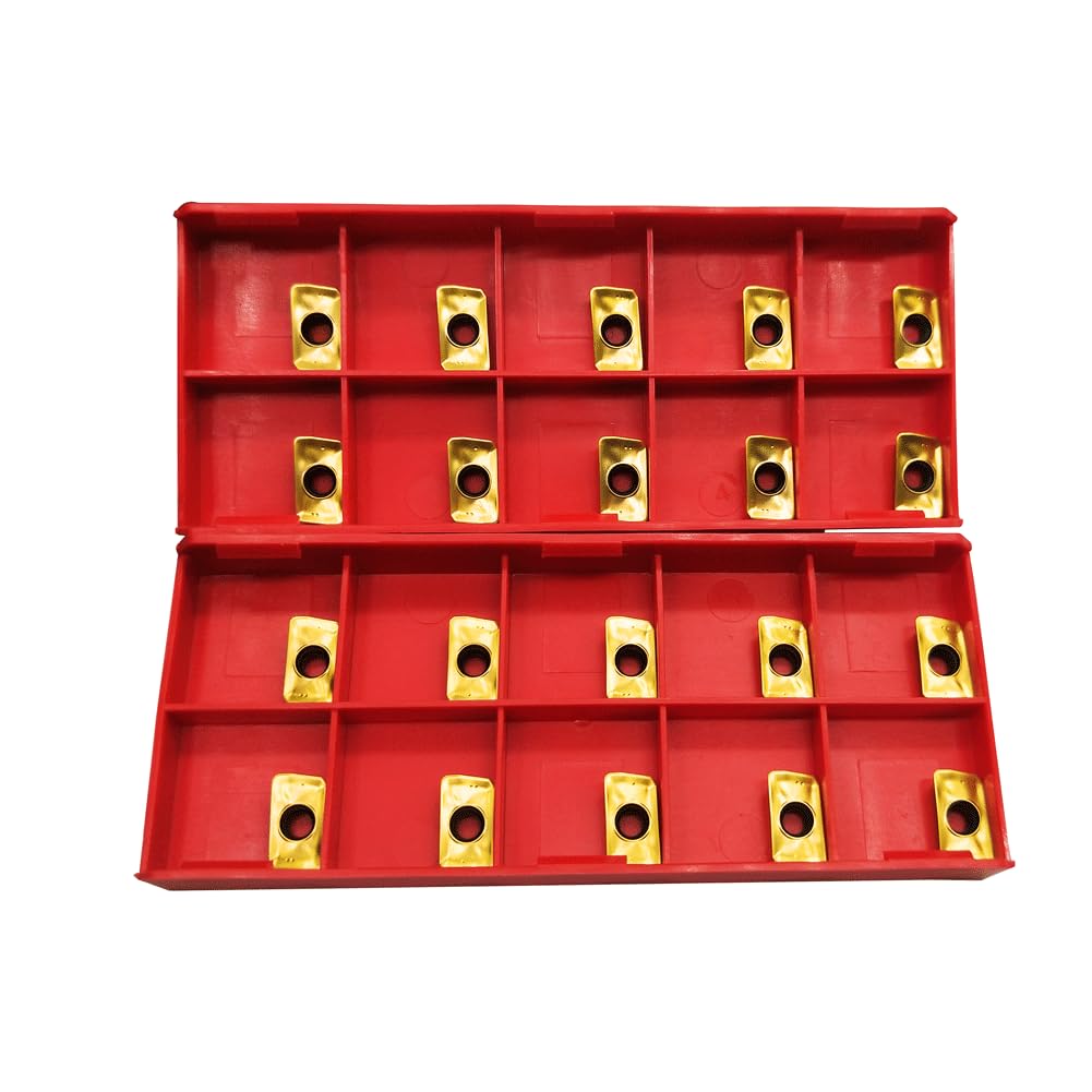 GBJ 20pcs APMT1135 PDER Turning Inserts Cutting Tools for BAP300R Milling Inserts Tool Holders Processing Steel Parts