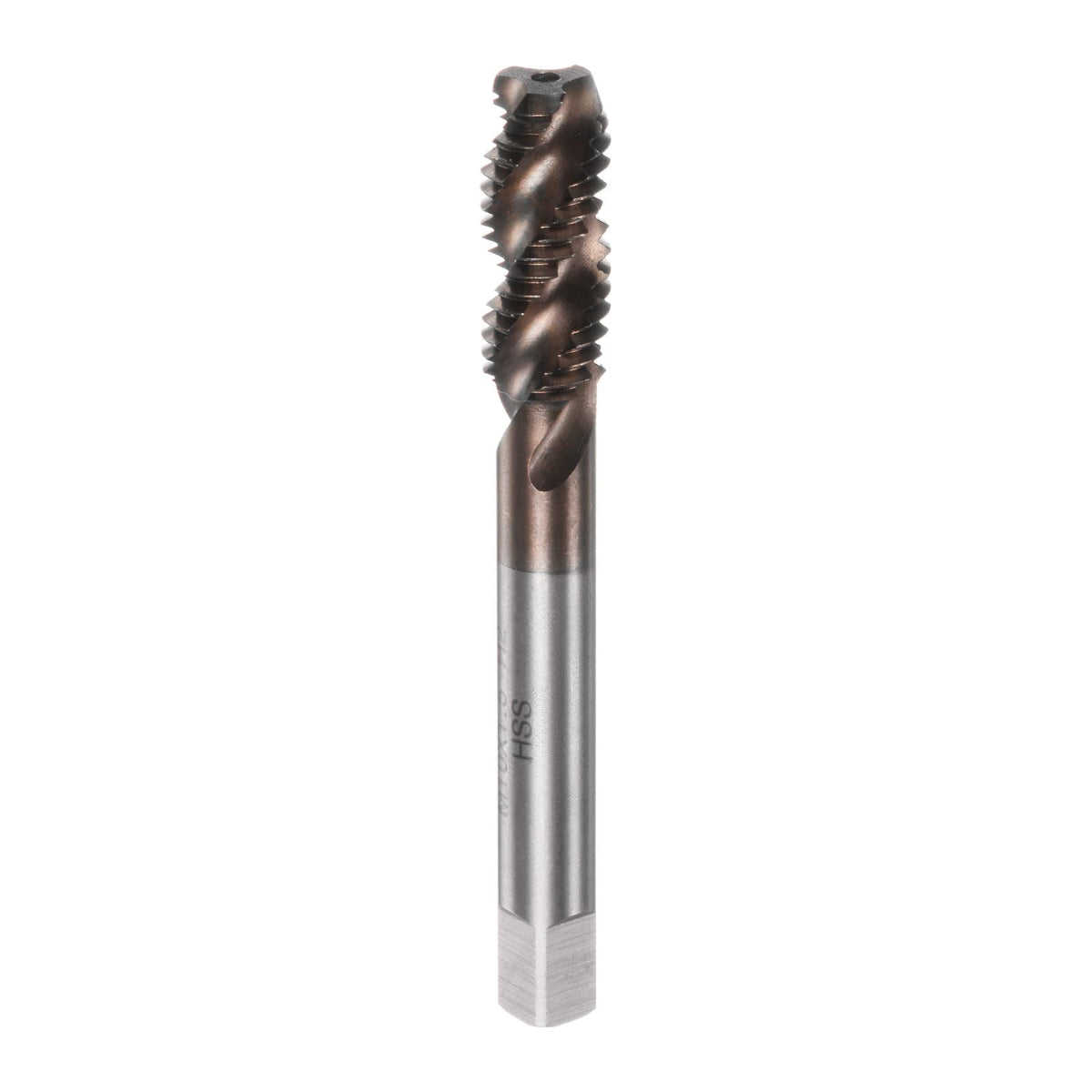 HARFINGTON Metric Spiral Flute Tap M10 x 1.5 AlTiN Coated M35 High Speed Steel Machine Screw Thread Milling Tap Tapping Threading Tools