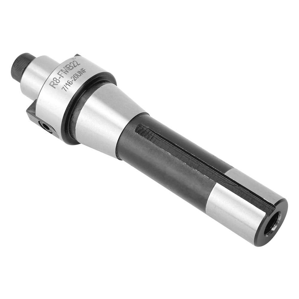 R8-FMB22 Face End Mill Cutter, 7/16-20 UNF Thread, Steel Construction, for 50mm and 63mm Cutter Head