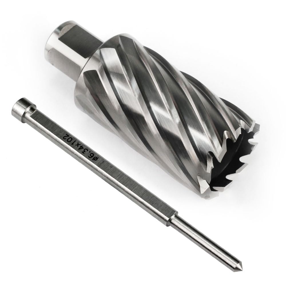 OSCARBIDE 1-3/8" x 2" HSS Annular Cutter 3/4" Weldon Shank Mag Drill Bit