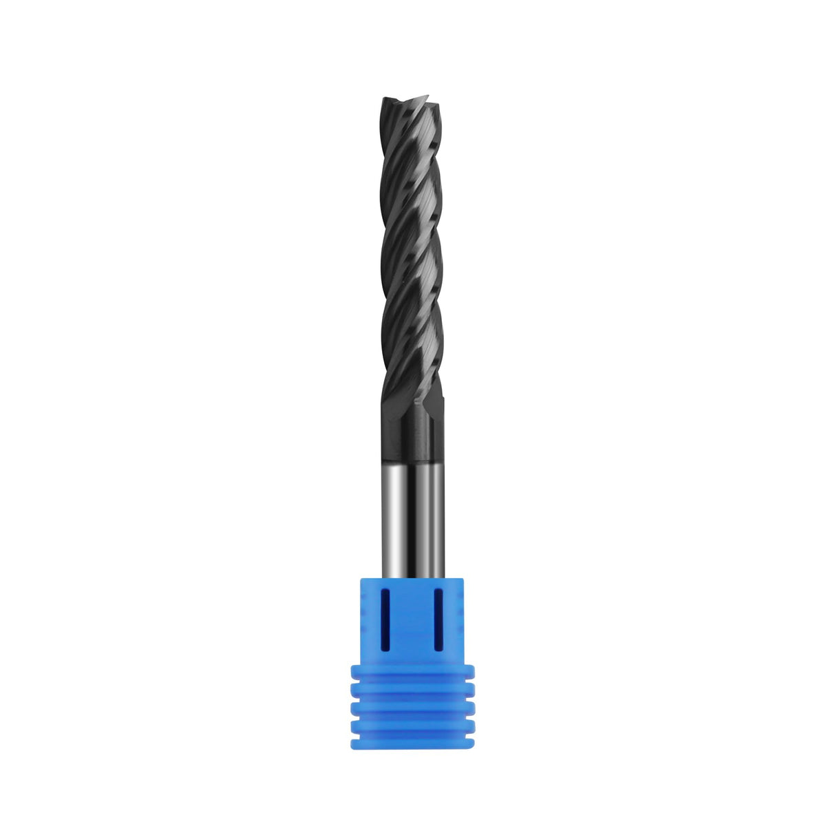 Zorqon 3/8'' Carbide Long End Mill, 4 Flute, AlTiN Coating