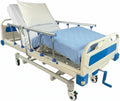 GloryMEQ Point A Tech PAM‑3SE Semi‑Electric Hospital Bed – 3‑Function Adjustable Home‑Care Bed with Bedside Controls