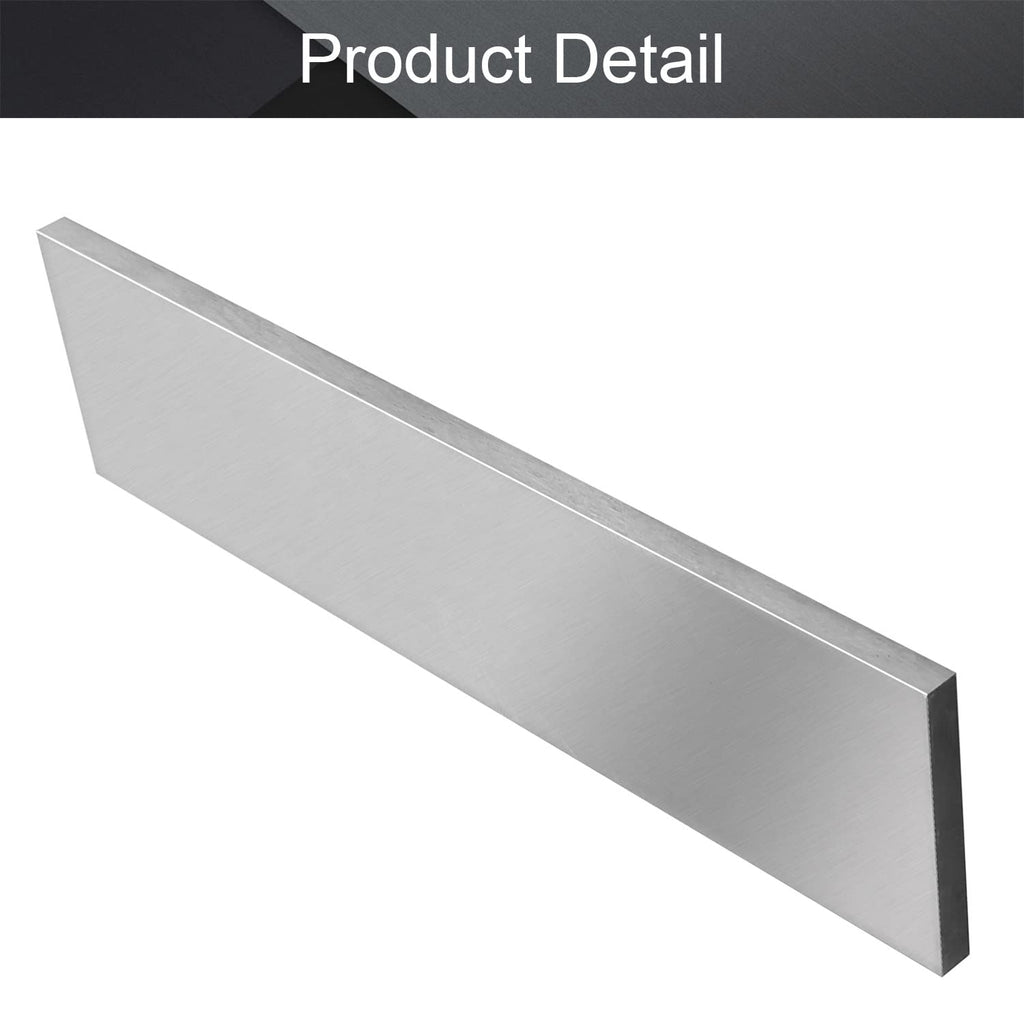 Utoolmart HSS Lathe Tool Bit 6mm x 50mm x 200mm Square Lathe Turning Tool Blanks High Speed Steel Rectangular Fly Cutter Mill Blank 1pcs