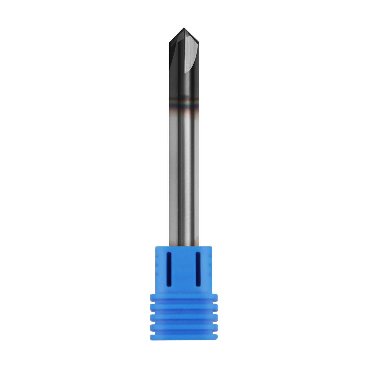 1/4in Solid Carbide End Mill, Chamfer Mill - Double End, 4 Flutes