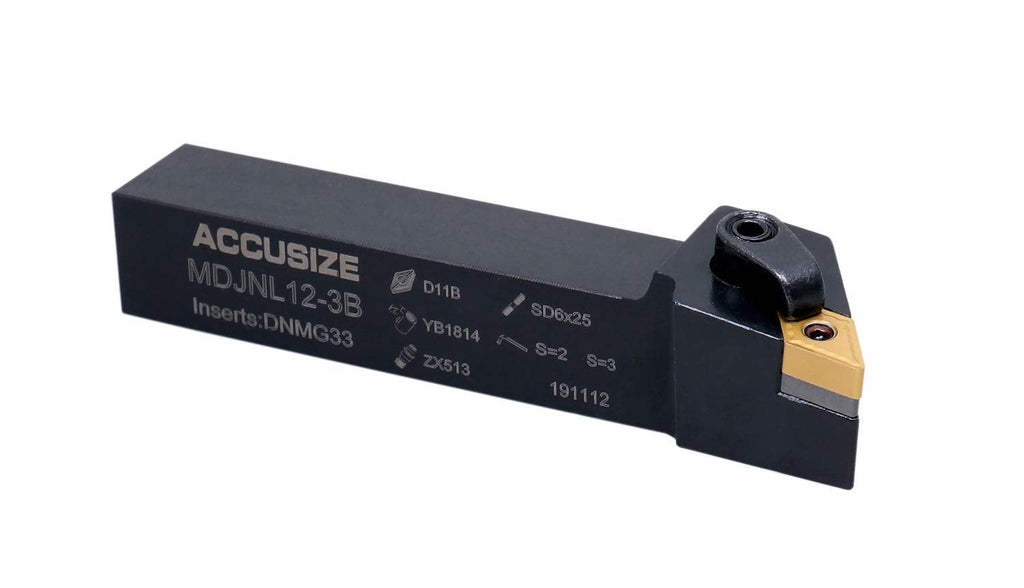Accusize Industrial Tools Indexable Tool Holder, 3/4", LH, 2302-6016