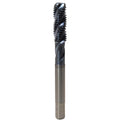 WKSTOOL 5/16-24 UNF P2 TiCN Coated High Speed Steel Precision Spiral Point Flute Taps Left Hand Hole Threading Tapping Tools for Alloys Steels
