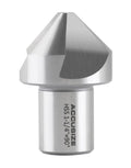 Accusize HSS Countersink, 1-1/4in, 90 Degree, 3-Flute, 3/4in Weldon Shank