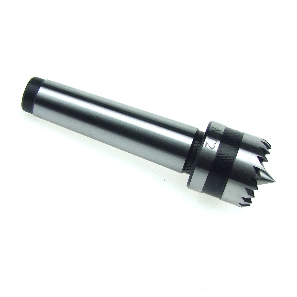 HFS(R) Lathe Live Center Woodworking Lathe Drive Center MT2 with 1-Inch Crown