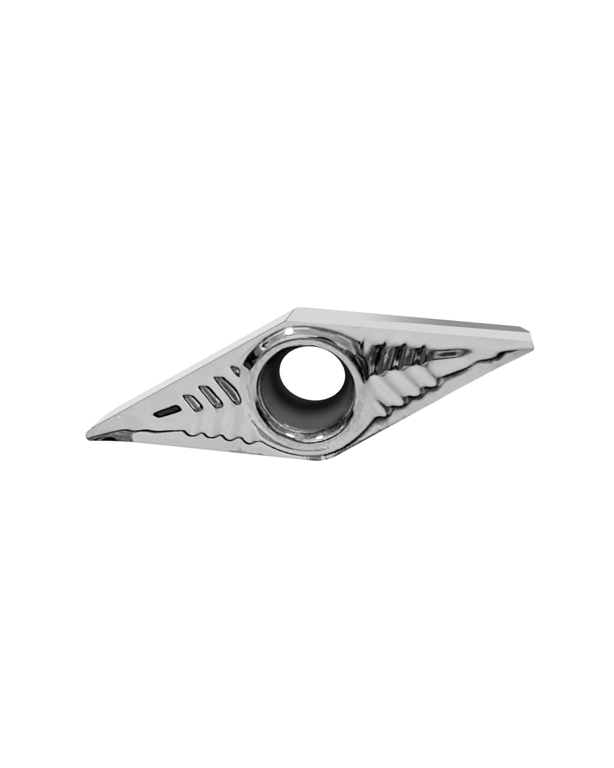 Zorqon 10Pcs VCGT331 VCGT160404-LH Carbide Inserts for Aluminum