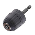 Yakamoz Keyless Drill Chuck Converter, 0.8-10mm 1/4" Hex Quick Change