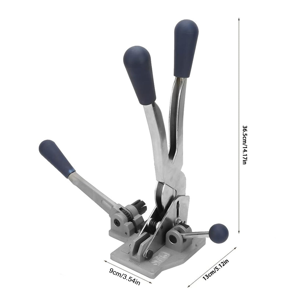 3 in 1 Manual Strapping Machine Electric Strapping Machine Alternative Banding Tool Steel Construction,Fastens Cuts