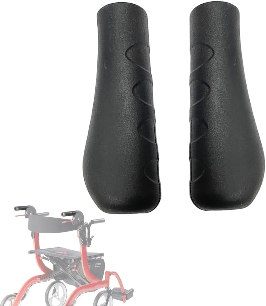 Rollator Hand Grip for Rolling Walker Replacement - Mobility Disabled Patient Handgrips Accessories, 0.78"(20mm), 2 Pcs