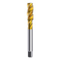 HUHAO Spiral Point Plug Taps, M12 x 1.75 Metric Thread Screw Tap, Titanium Coated High Speed Steel, Machine Tapping Threading Repair Tool