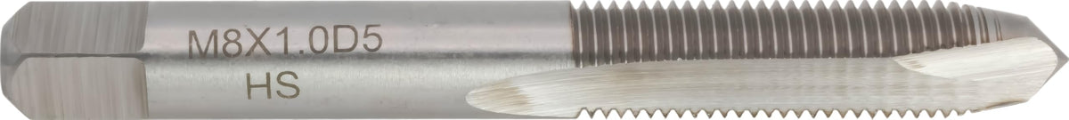 CME HSS Spiral Point Plug Taps, M8 × 1mm Metric, D5, 2 Fl, 10 pcs