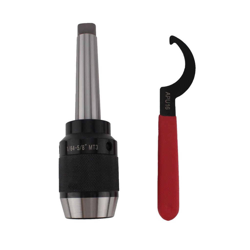 MegcesDaton MT2 Keyless Drill Chuck 1/64" - 5/8" Titanium Jaws