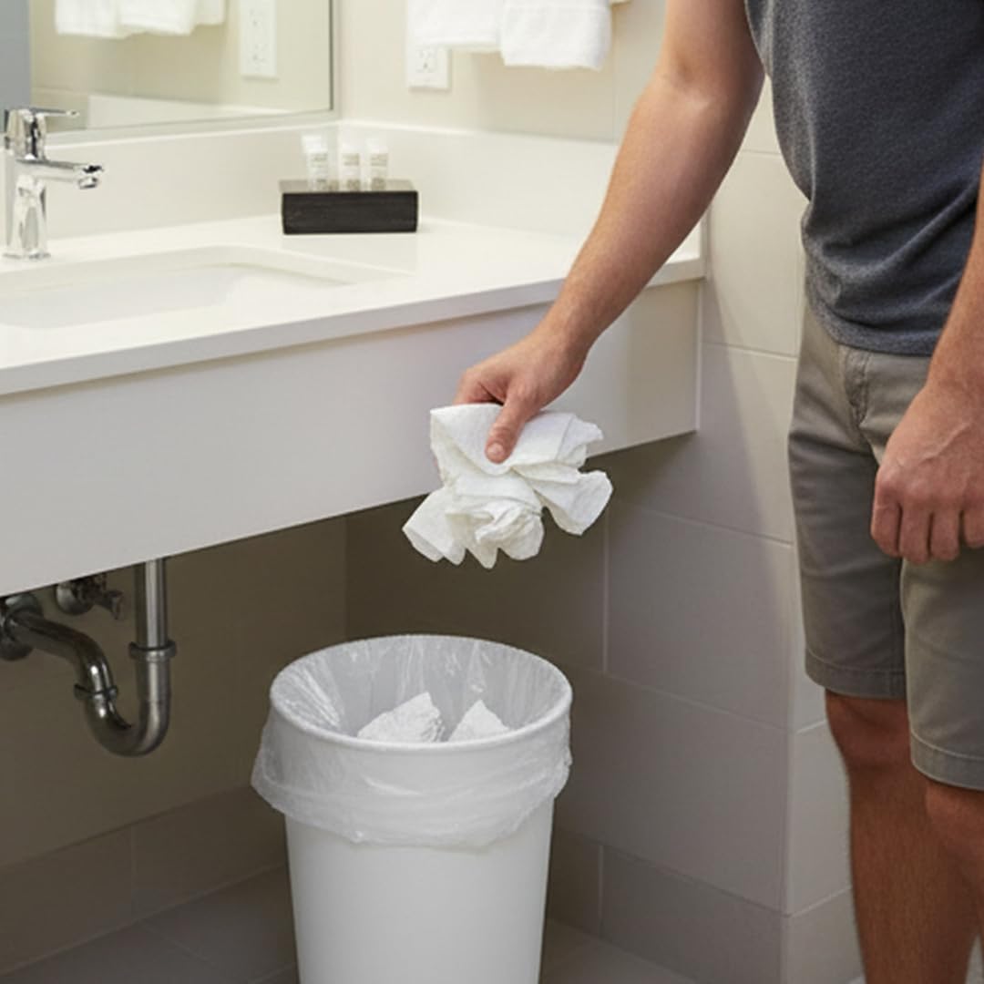 Trash Can Liners - Wholesale 1000 Count 7-10 Gallon Trash Bags