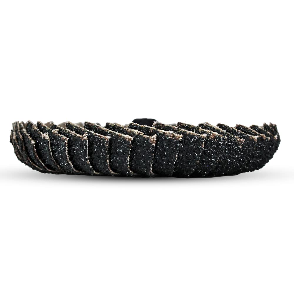 BHA 3 Inch Fillet Weld Flap Disc, Quick Change - 80 Grit - 10 Pack