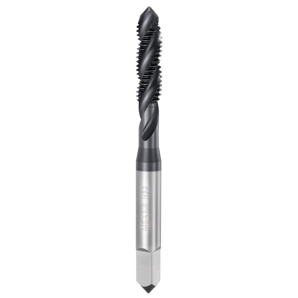 Workkyma Spiral Flute Tap M6 x 1 HSS M2 Titanium Carbon Nitride Coating