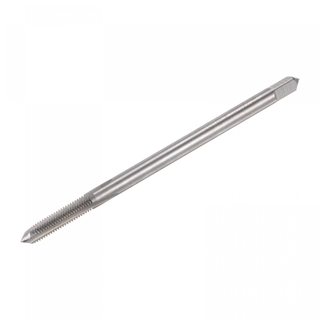 uxcell Thread Milling Taps, 1/4-20 UNC High Speed Steel (HSS) 3 Straight Flutes Machine Screw Thread Threading Tap, 4" Length (Extra Long)