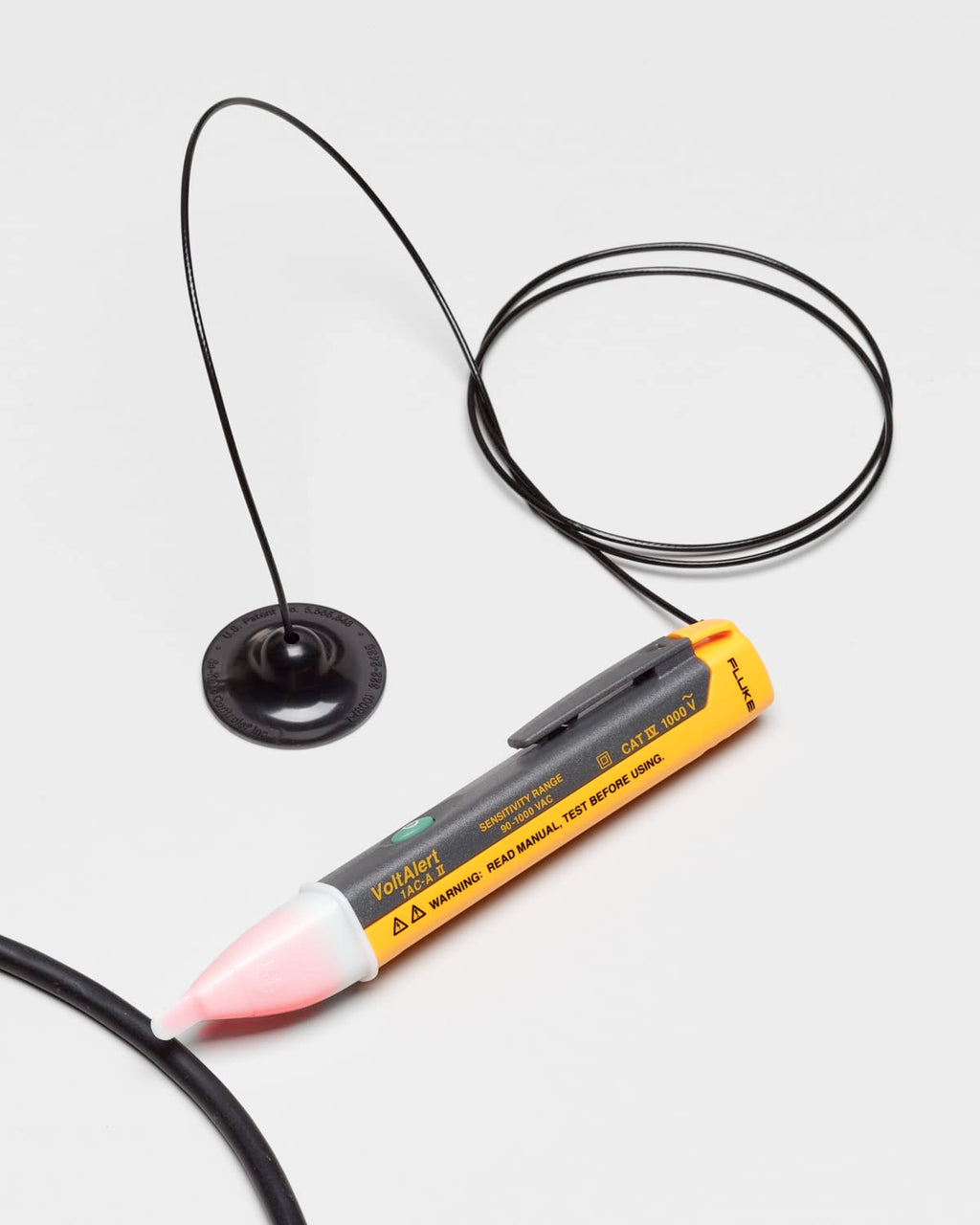 1AC II VoltAlert Non-Contact Voltage Tester, Pocket-Sized, 90-1000V AC, Audible Beeper, CAT IV Rating