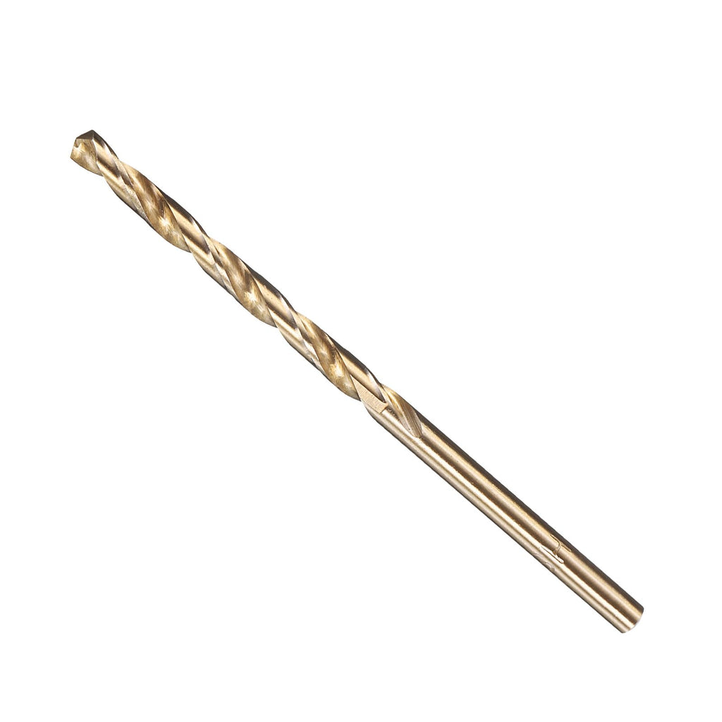 PATIKIL #2 Drill Bit Micro M2 High-Speed Steel 135° Gold Finish 12Pcs