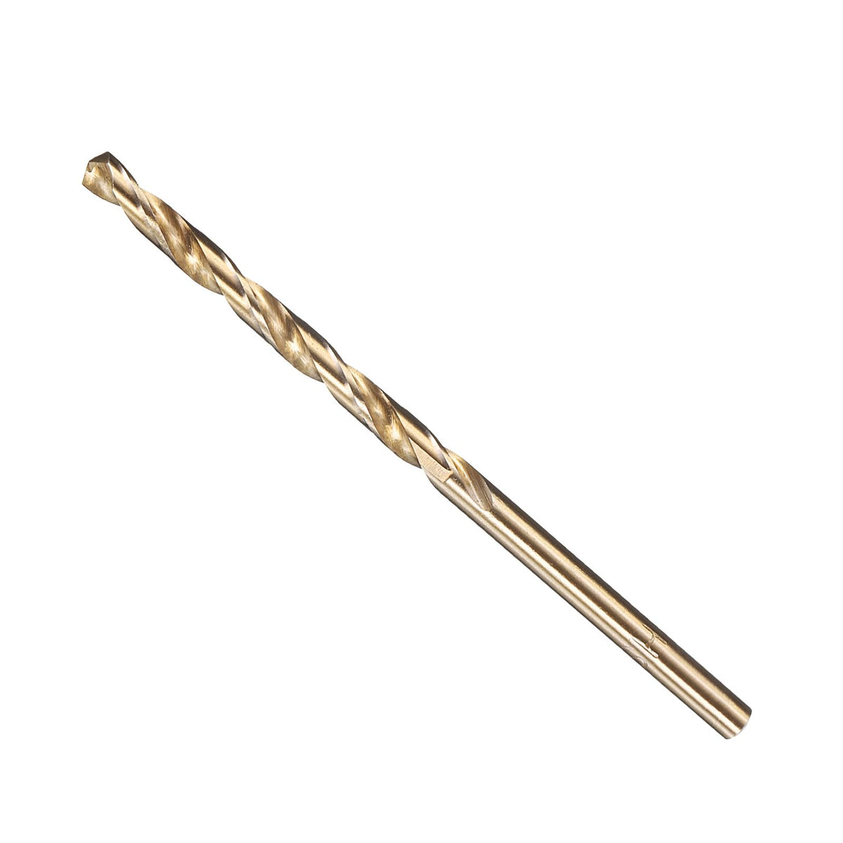 PATIKIL #2 Drill Bit Micro M2 High-Speed Steel 135° Gold Finish 12Pcs