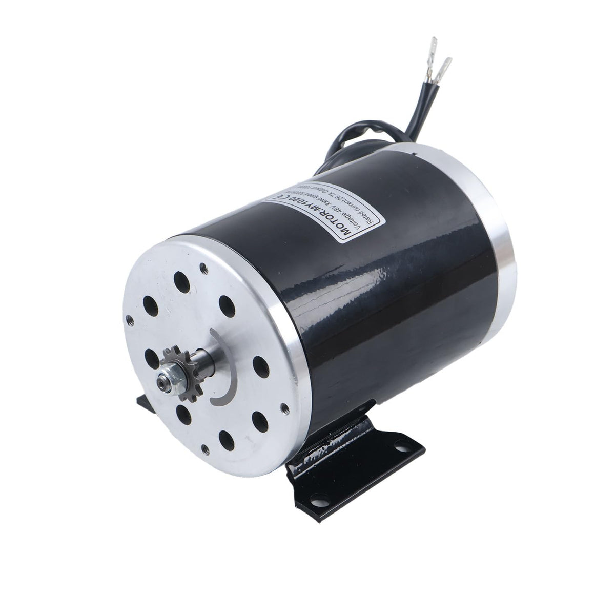 DC Brush Electric Motor MY1020 1000W 48V 11 Teeth for Scooter
