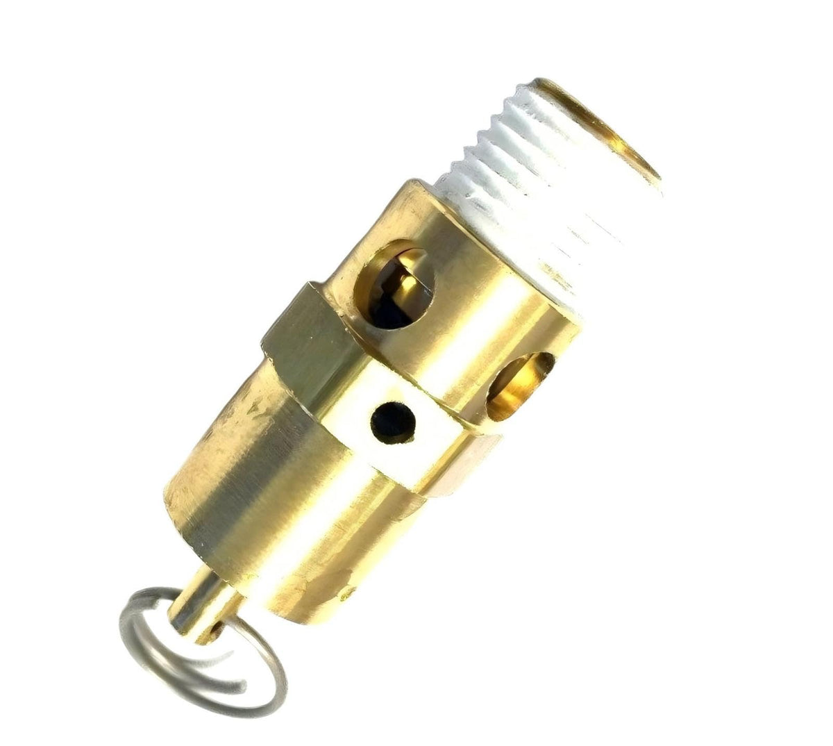 31385693 Reciprocating Air Compressor Tank Safety Valve - for Ingersoll Rand High Pressure Pneumatic System Replacement Safety Relief Valve - 1/4" 200 PSI 178 SCFM