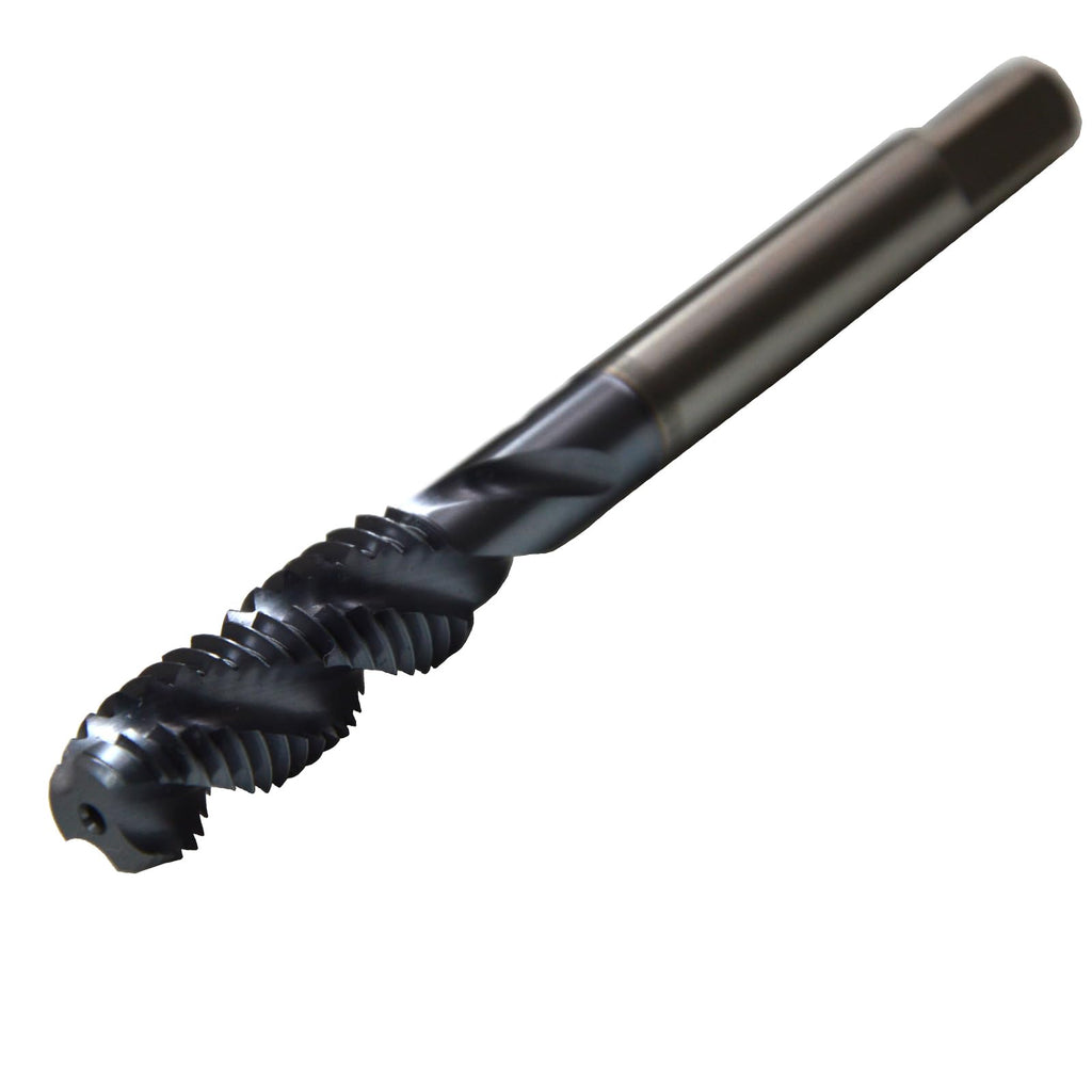 WKSTOOL 5/8-11 UNC P3 TiCN Coated High Speed Steel Precision Spiral Point Flute Taps Hole Threading Tapping Tools for Alloys Steels