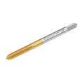 uxcell Metric Spiral Machine Screw Tap M4 Thread 0.7 Pitch H2 Titanium High Speed Steel