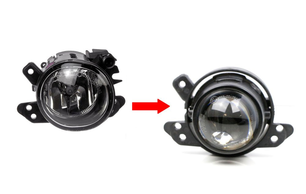 iJDMTOY Projector Lens Fog Light Kit For Mercedes B/E/M/S/CLS/GLK-Class