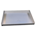 Stainless Steel Washing Machine Pans - Durable 201 Drip Tray for Air Conditioners, Dog Crate, Water & Oil Storage (31x24in / 80x60cm)