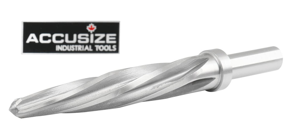 Accusize HSS Construction Reamer, 11/16 in, 3-Flat Shank, 0522-1116