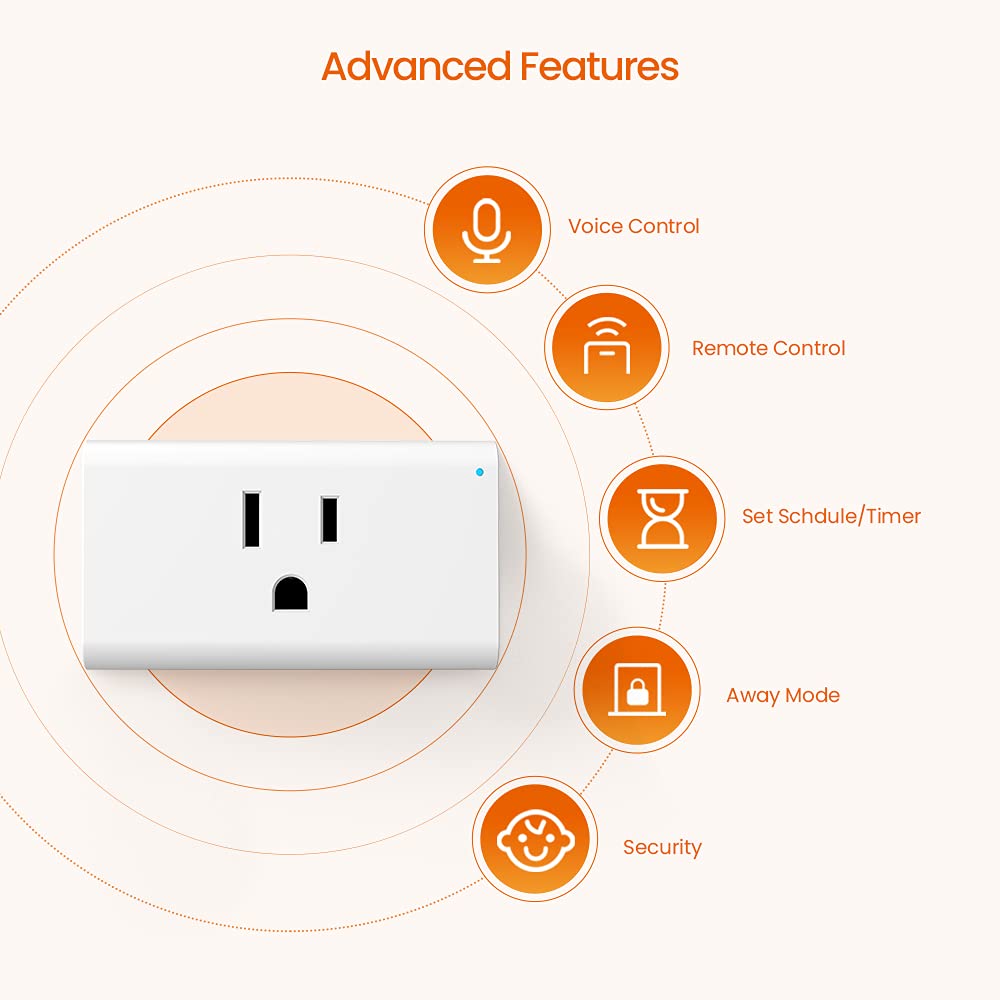 SP3 (4 Pack) Smart Plug WiFi Outlet Switch