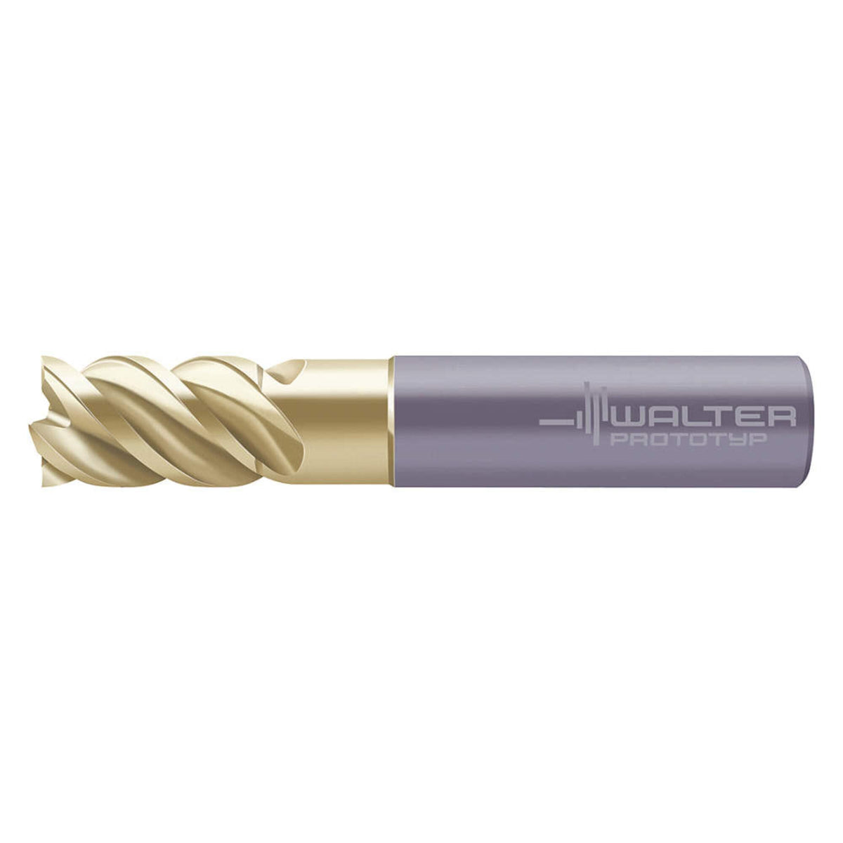 Walter Tools H4034217-3 Carbide 3 mm Proto-max End Mill, 5 mm Length of Cut, 6 mm Shank Diameter, 4 Flute, 57 mm Overall Length
