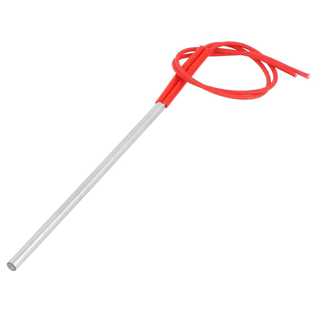Aexit AC 220V Water Heater Parts 200-300W 6x150mm Single Head Stainless Steel Heating Cartridge Heater