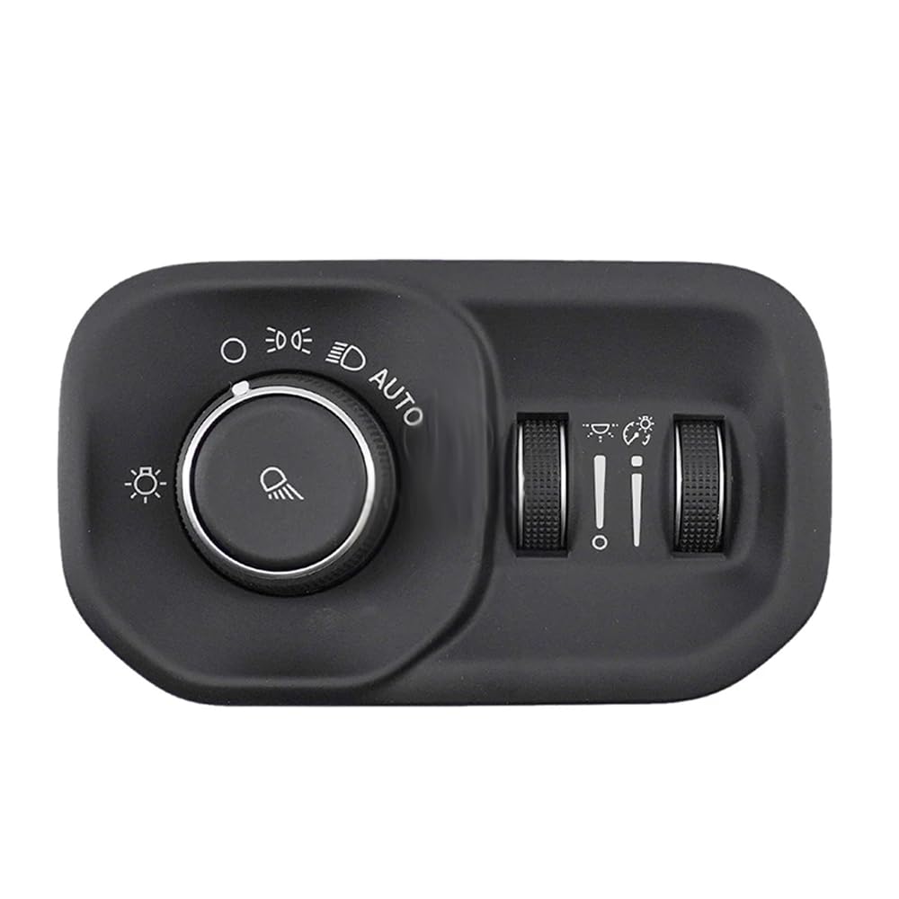 GeRRiT for Dodge Ram 1500 2500 3500 2019 2020 2021 Car Headlight Switch Head Lamp Control Switch Adjuster 68401933AB 68401933AA