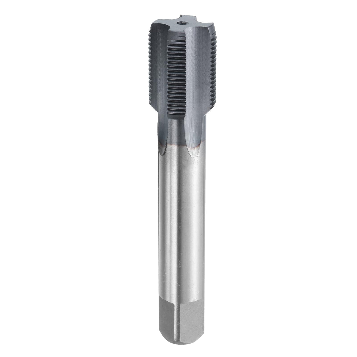 HARFINGTON M19x1.25 Metric Thread Tap 6542 Cobalt High-Speed Steel TiCN Coated Plug Tap Right Hand Straight Flutes Screw Threading Hand Tap