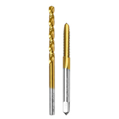 10-24 UNC Tap and #25 Drill Bit Kit for Metal,M2 HSS Drill and Tap Set