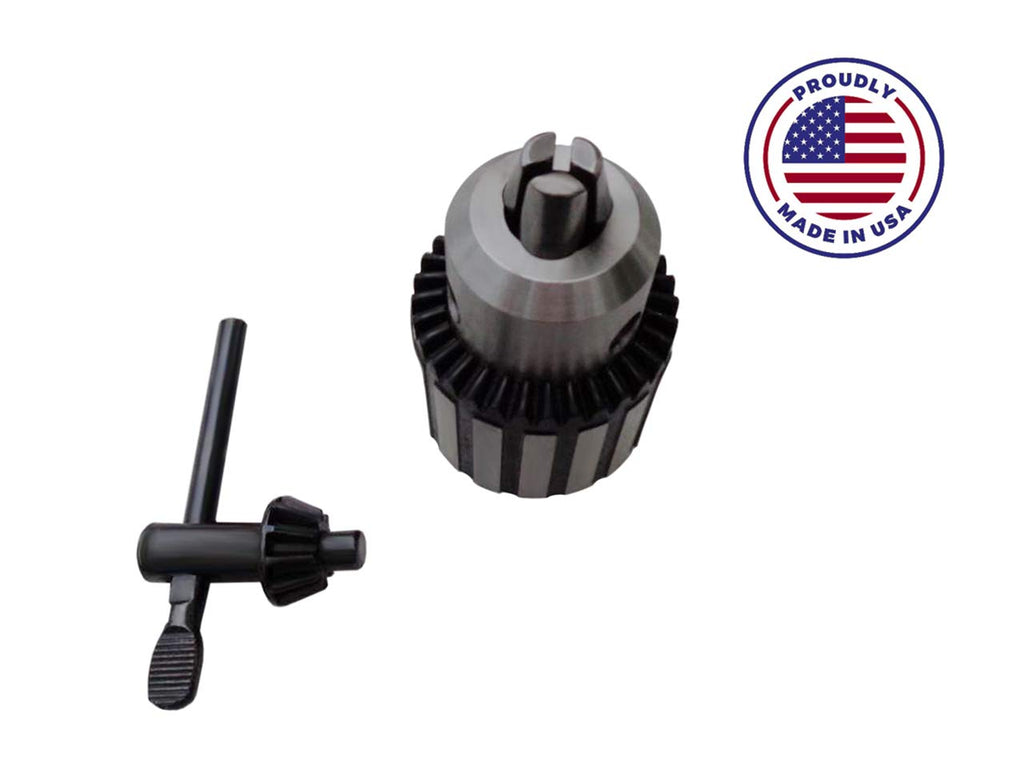 Radial Arm Saw Drill Chuck Fits - Drill & Router Bits Craftsman Wards - Heavy Duty Drill Chuck - Replacement Drill Chuck - Made in the USA