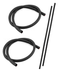 Top Headlight Seal Strip Fit for Toyota RAV4 2026 4pcs