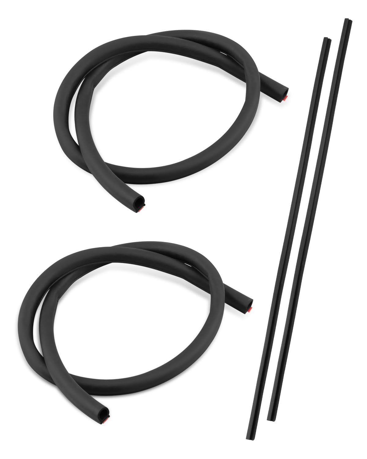 Top Headlight Seal Strip Fit for Toyota RAV4 2026 4pcs