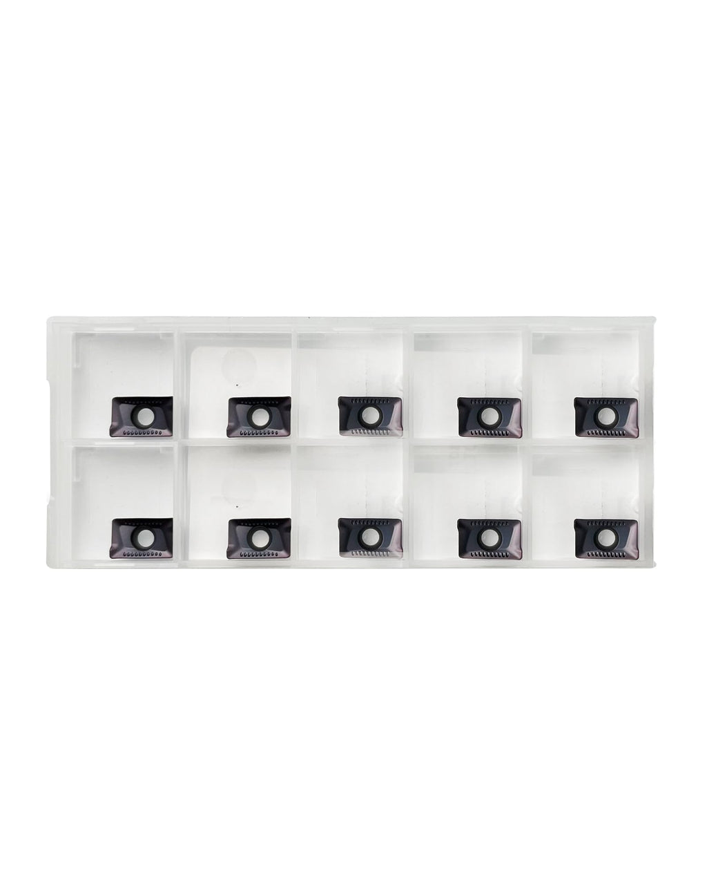 Zorqon10Pcs APKT1003PDSR-30 Carbide Milling Inserts