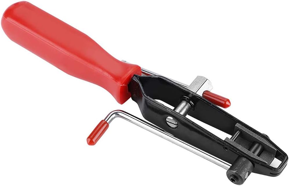 CV Joint Ear Clamp Banding Tool with Cutter, ESreake Auto Vehicle Tools Cut-Off Pliers Use for Car Repair, 10mm Fuel